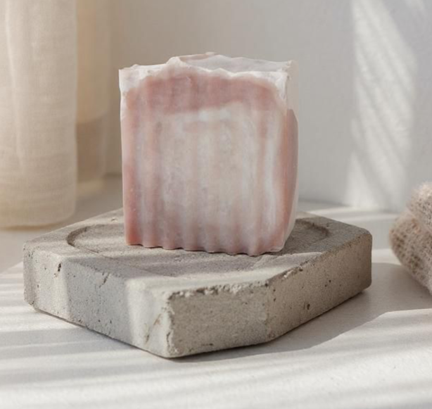 Pink Australian Clay and Tallow Soap Bar