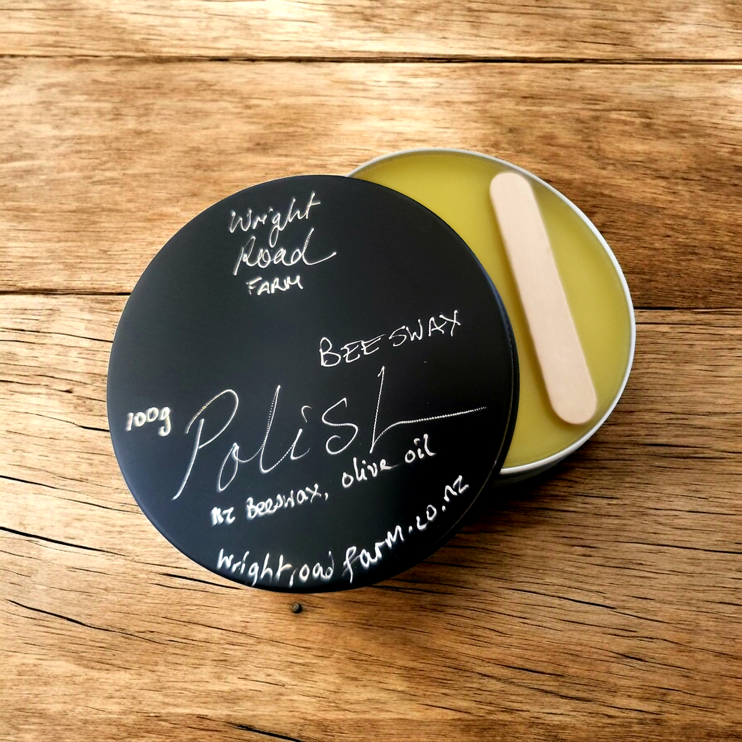 Natural Beeswax Polish - 250ml Tin