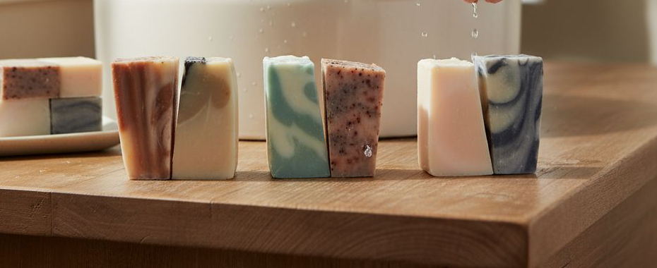 Tallow Soap Gift Box - 6 beautiful unique pyrimid shaped artisan soaps - PREORDER TODAY DEC SHIPPING