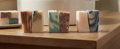 Tallow Soap Gift Box - 6 beautiful unique pyrimid shaped artisan soaps - PREORDER TODAY DEC SHIPPING