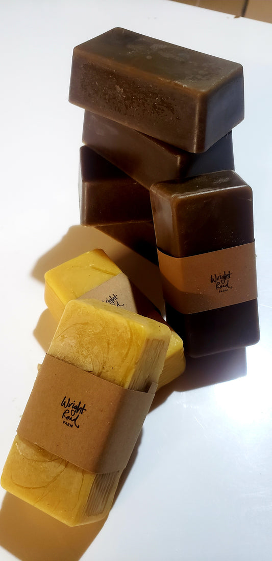 NZ Pure Beeswax 100g Bar RARE (Dark Choc)