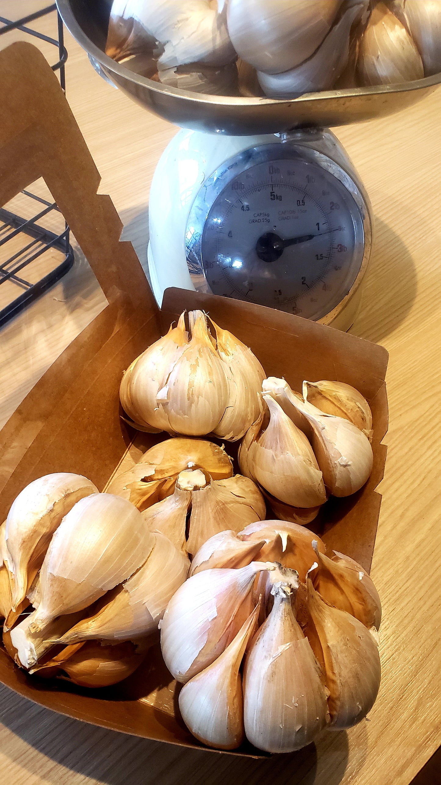 300g Organically Grown, Spray Free Elephant Garlic | Ready now!