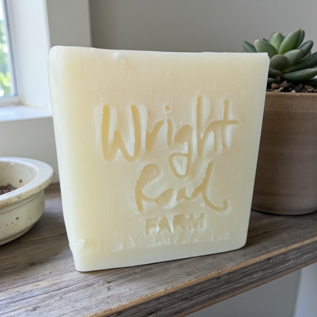 Hand-made Tallow Soap Bar (Fragrance Free) | 140g